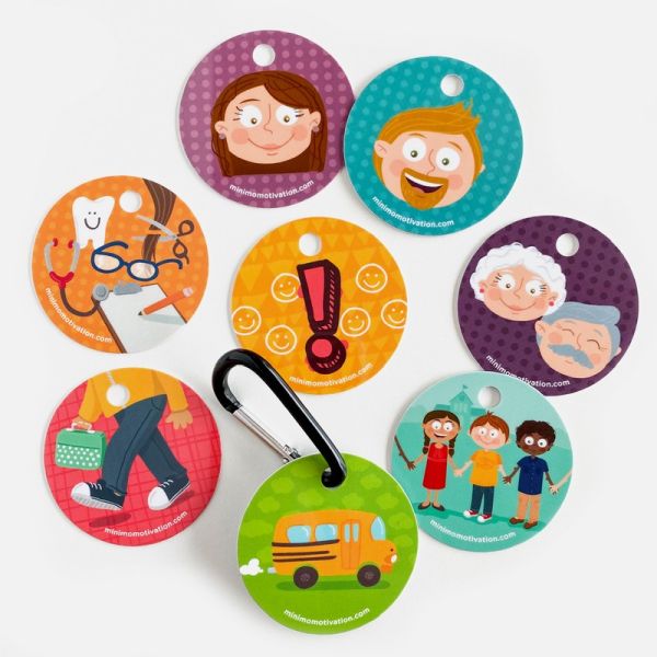 Image Heading Home memory aid  (8 medallions + 1 handy carabiner) (EN)